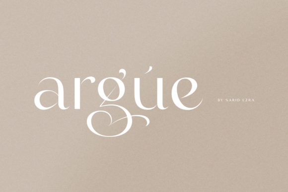 Argue: A Font That Elevates Your Campaign