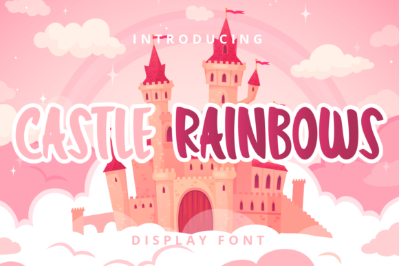 Castle Rainbows Font: A Playful Display Typeface for Creative Campaigns