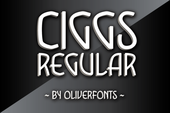 Ciggs: A Display Font That Brings Organic Cool to Your Branding