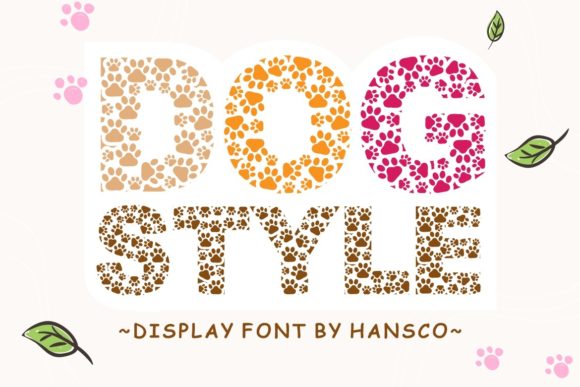 Dog Style Font for Playful and Authentic Craft Creations