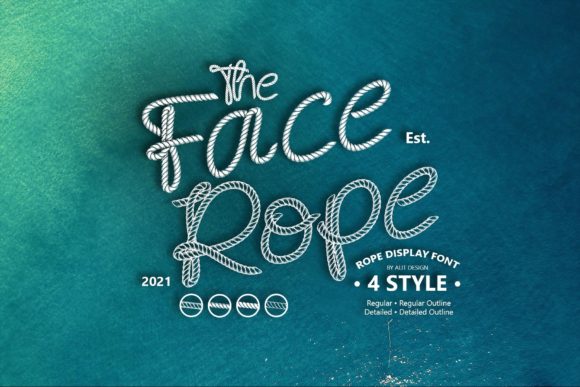 Face Rope Font: A Playful Typeface for Memorable Branding