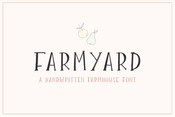 Farmyard Font: A Unique Typeface for Creative Projects