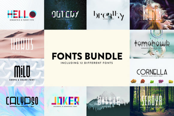 Fonts Bundle Vol 1 for Professional Branding