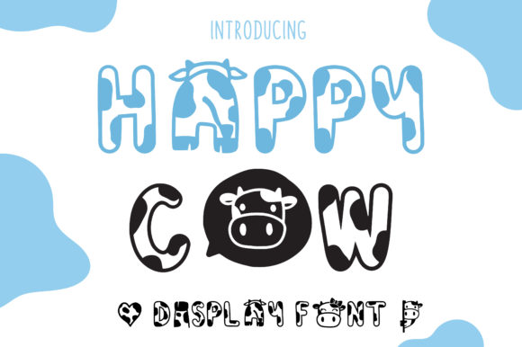 Happy Cow Font for Creative Brands
