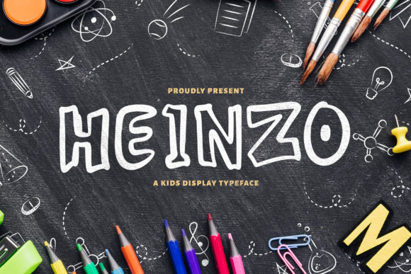 Heinzo Display Font for Creative Branding