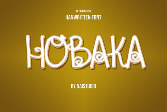 Hobaka Font: A Handwritten Typeface That Elevates Brand Design