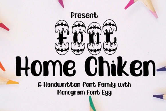 Home Chiken Font: A Sweet and Fun Typeface for Creative Makers