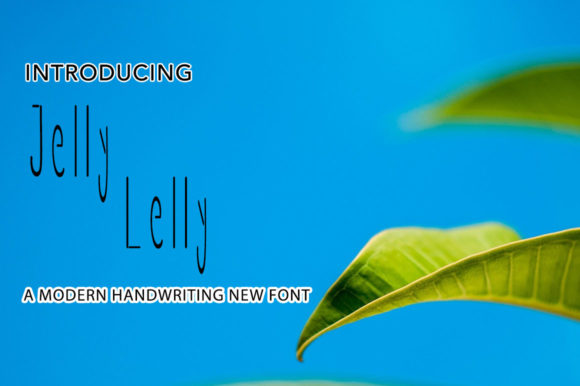 Jelly Lelly Font for Creative Branding and Design Projects