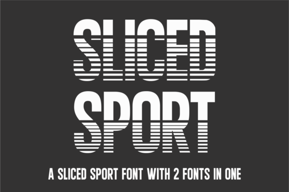JP Sliced Sport Font for Bold Branding and Creative Projects