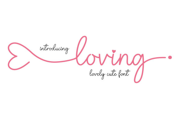 Loving Font: A Modern Script for Polished Web Design
