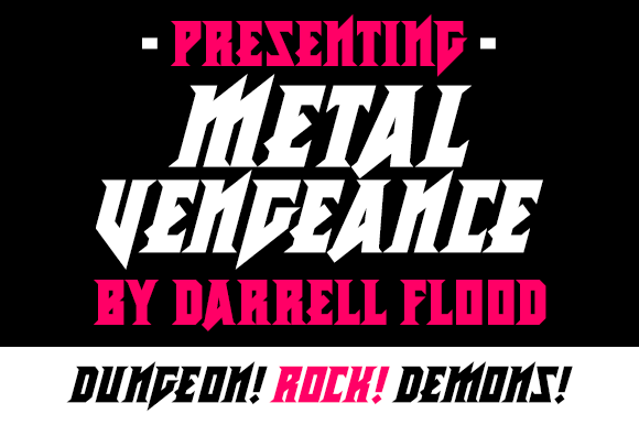 Metal Vengeance Font Review