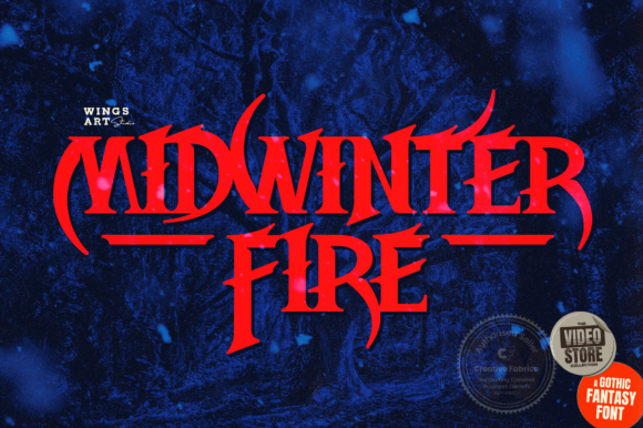 Midwinter Fire Font for Professional Branding