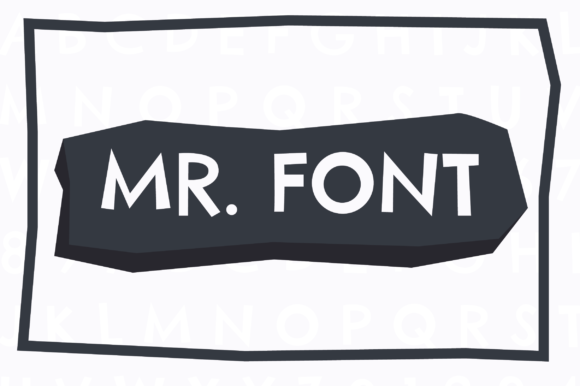 Mister Font: A Bold Display Typeface for Creative Branding