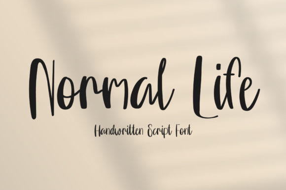 Normal Life Font for Memorable Brand Typography