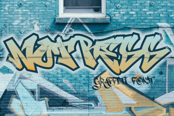 Notress Font: A Street Art-Styled Typeface for Memorable Branding