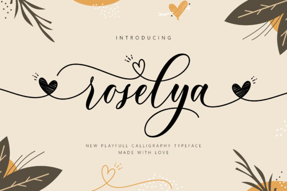 Roselya Script Font for Branding and Design Projects