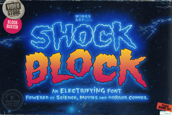 Shock Block Font: Electrify Your Digital Branding