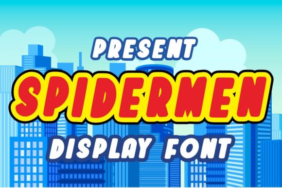 Spidermen Font for Creative Makers