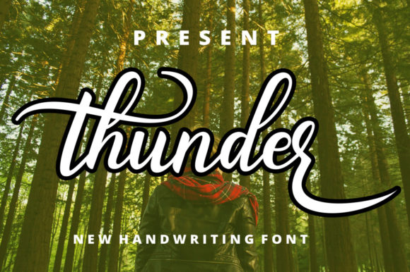 Thunder Font Review: A Modern Handwritten Typeface for Creative Projects