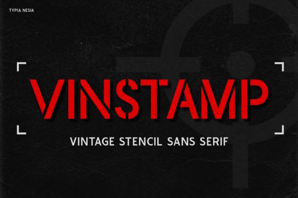 Vinstamp: A Classic Display Font
