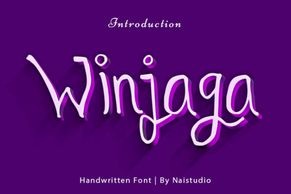 Winjaga Font: A Joyful Touch for Business Design